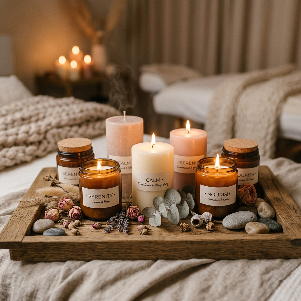 MASSAGE CANDLES