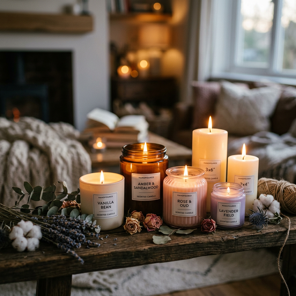 SCENTED CANDLES