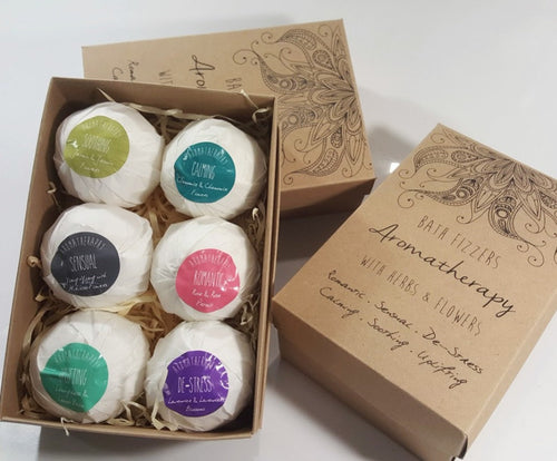 Aromatherapy Bath Bomb Gift Box - Each