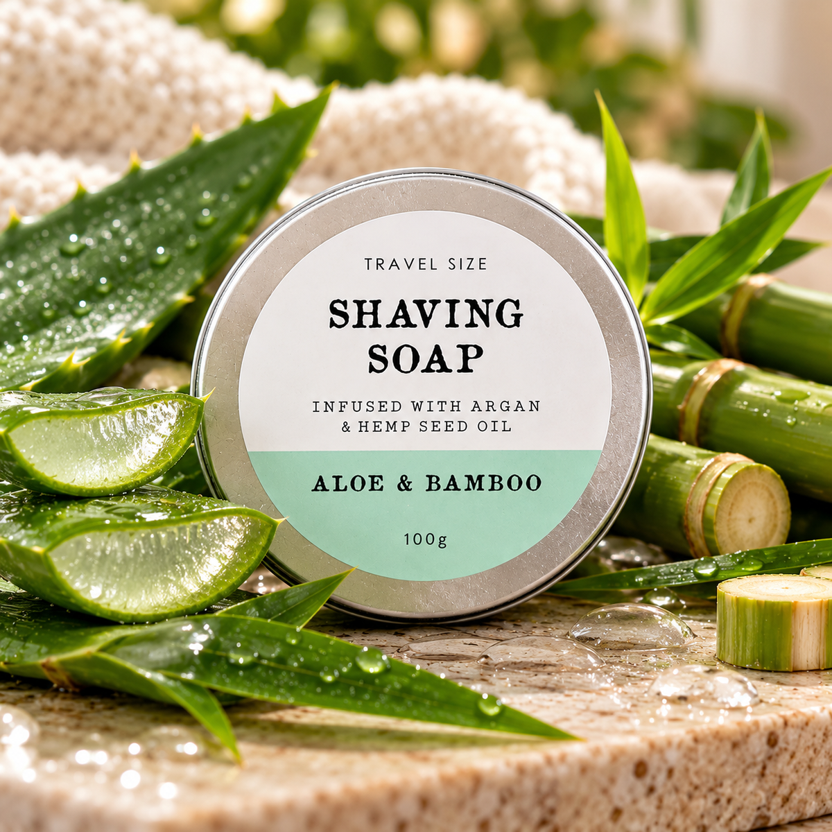 Shaving Soap in Tin - 100g