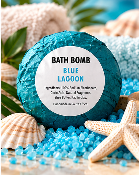 Large Wrapped Bath Bomb - 55MM