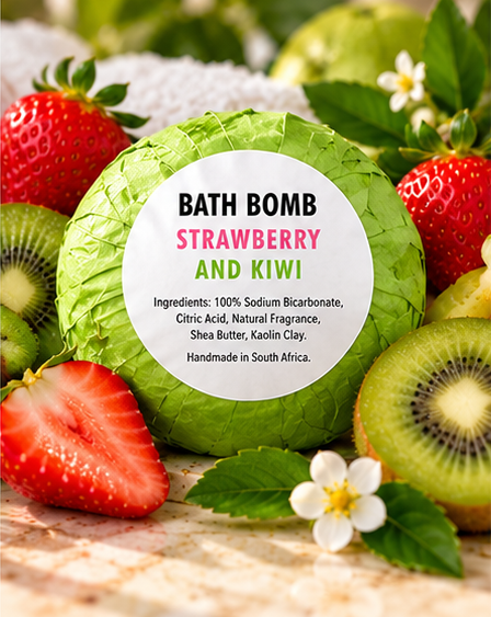 Large Wrapped Bath Bomb - 55MM