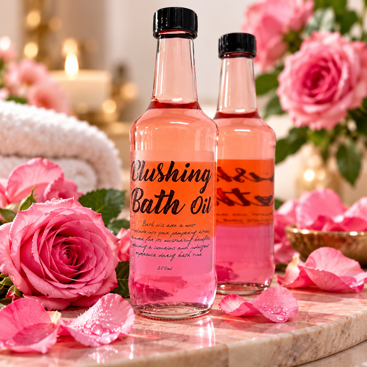 Blushing Bath Oil - 250ml