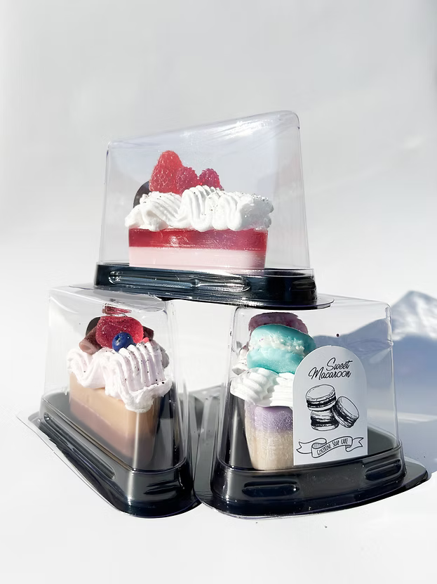 Soap Cake Slices