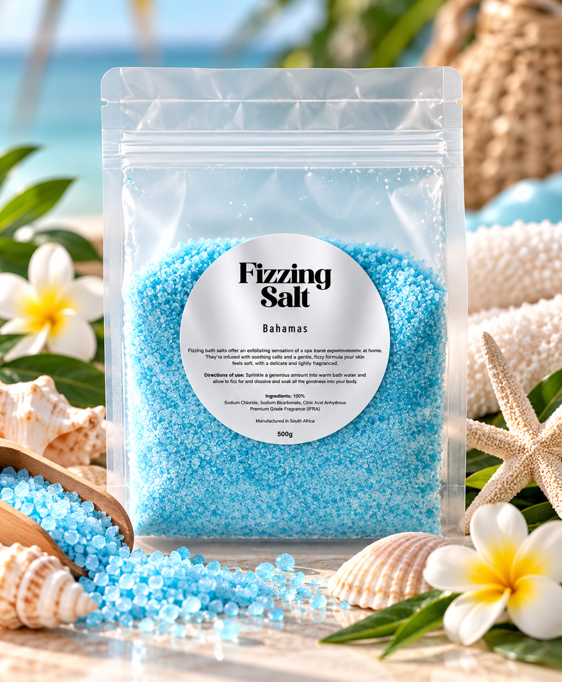 Fizzing Bath Salt - 500G