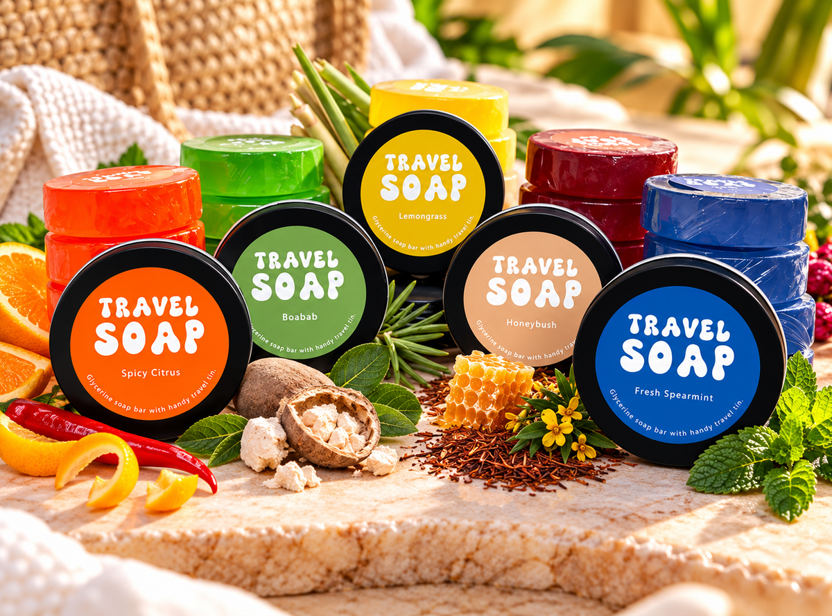 Travel Soap in Tin - 110g