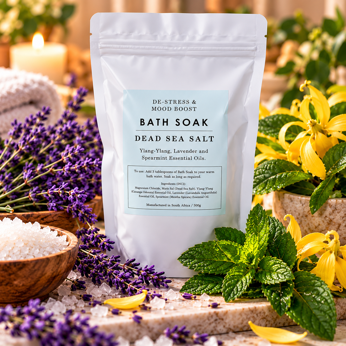 Dead Sea Salt Flakes - 500g