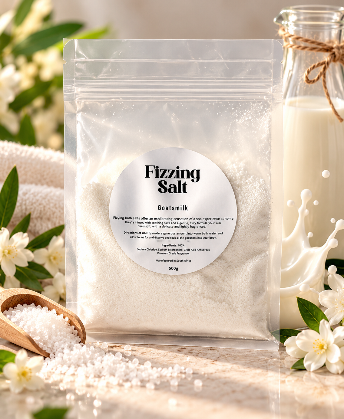 Fizzing Bath Salt - 500G