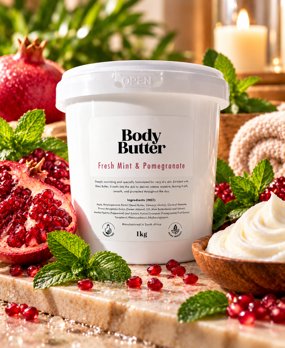 Fragranced Body Butter - 1kg