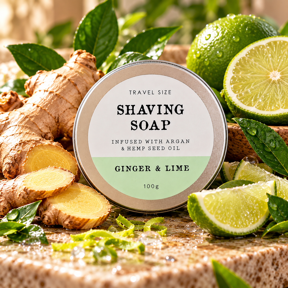 Shaving Soap in Tin - 100g