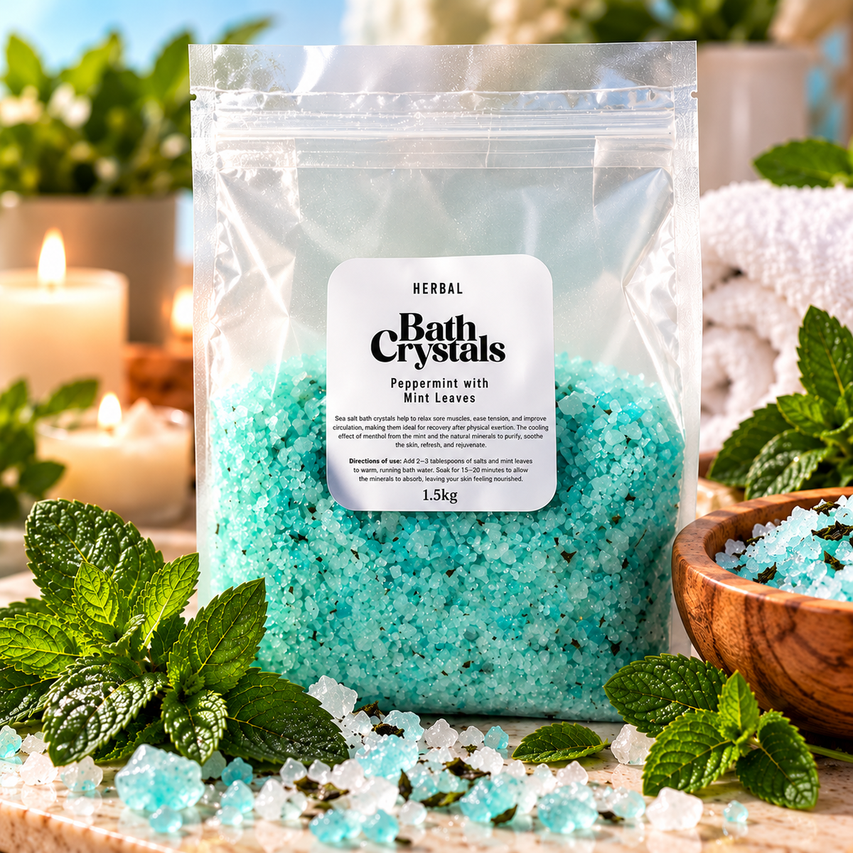 Bath Crystals - 1.5kg