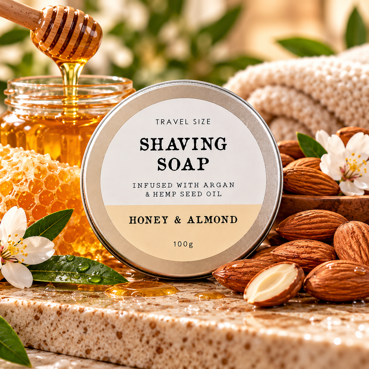 Shaving Soap in Tin - 100g
