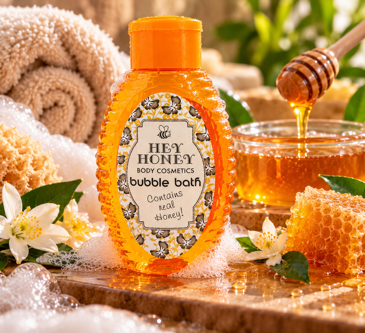 Hey Honey Bubble Bath - 500ml
