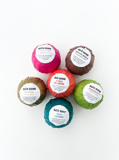 Large Wrapped Bath Bomb - 55MM