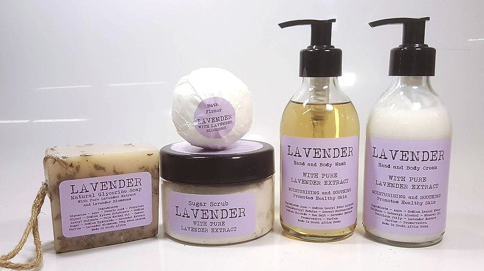 Lavender Extract - Soap on a Rope - 150g