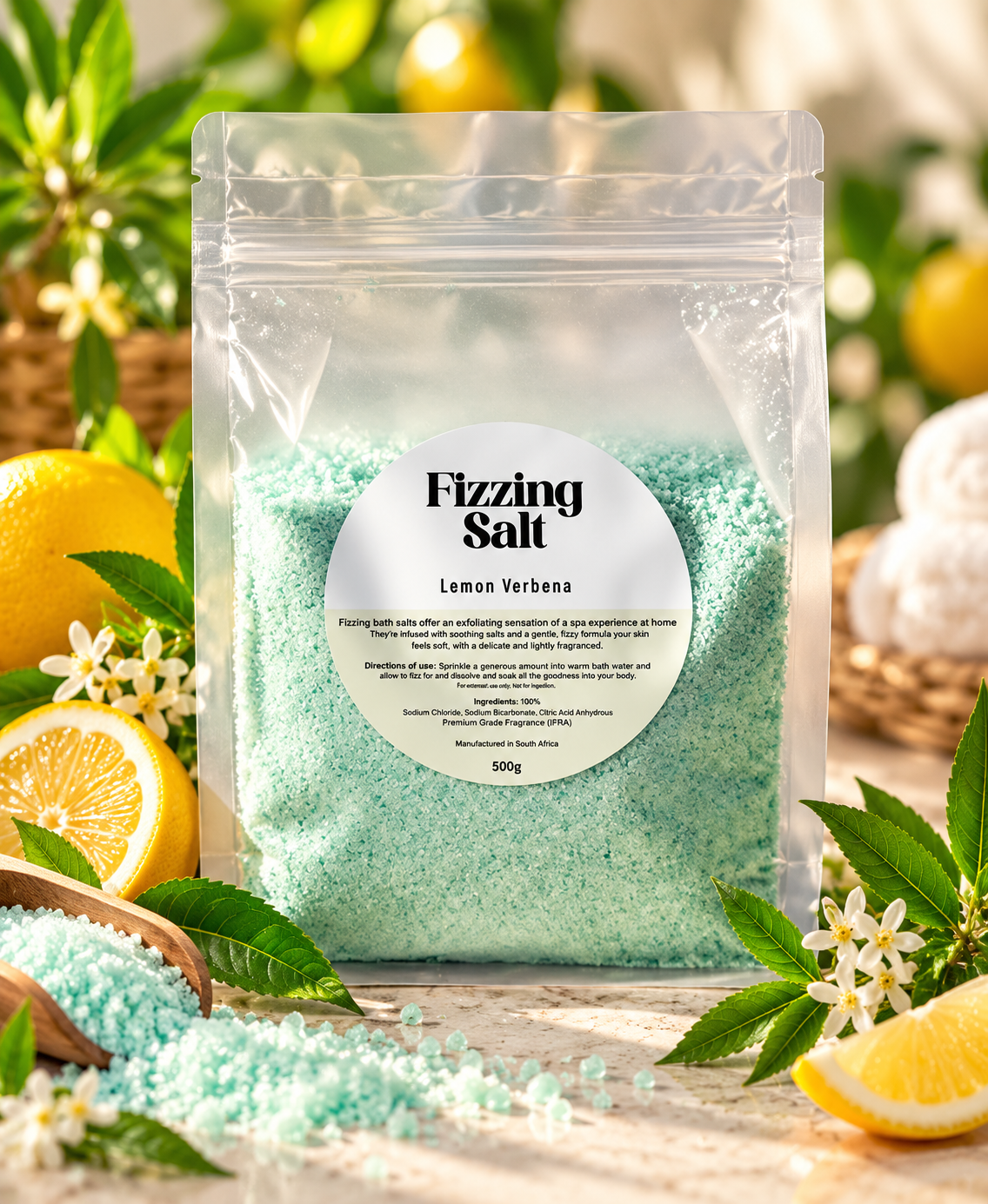 Fizzing Bath Salt - 500G