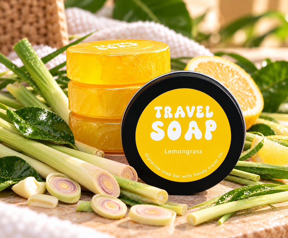 Travel Soap in Tin - 110g