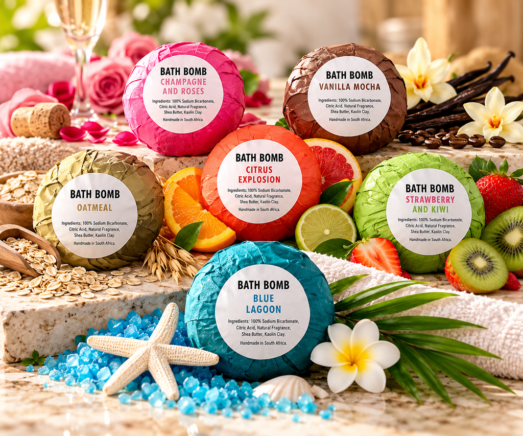 Large Wrapped Bath Bomb - 55MM