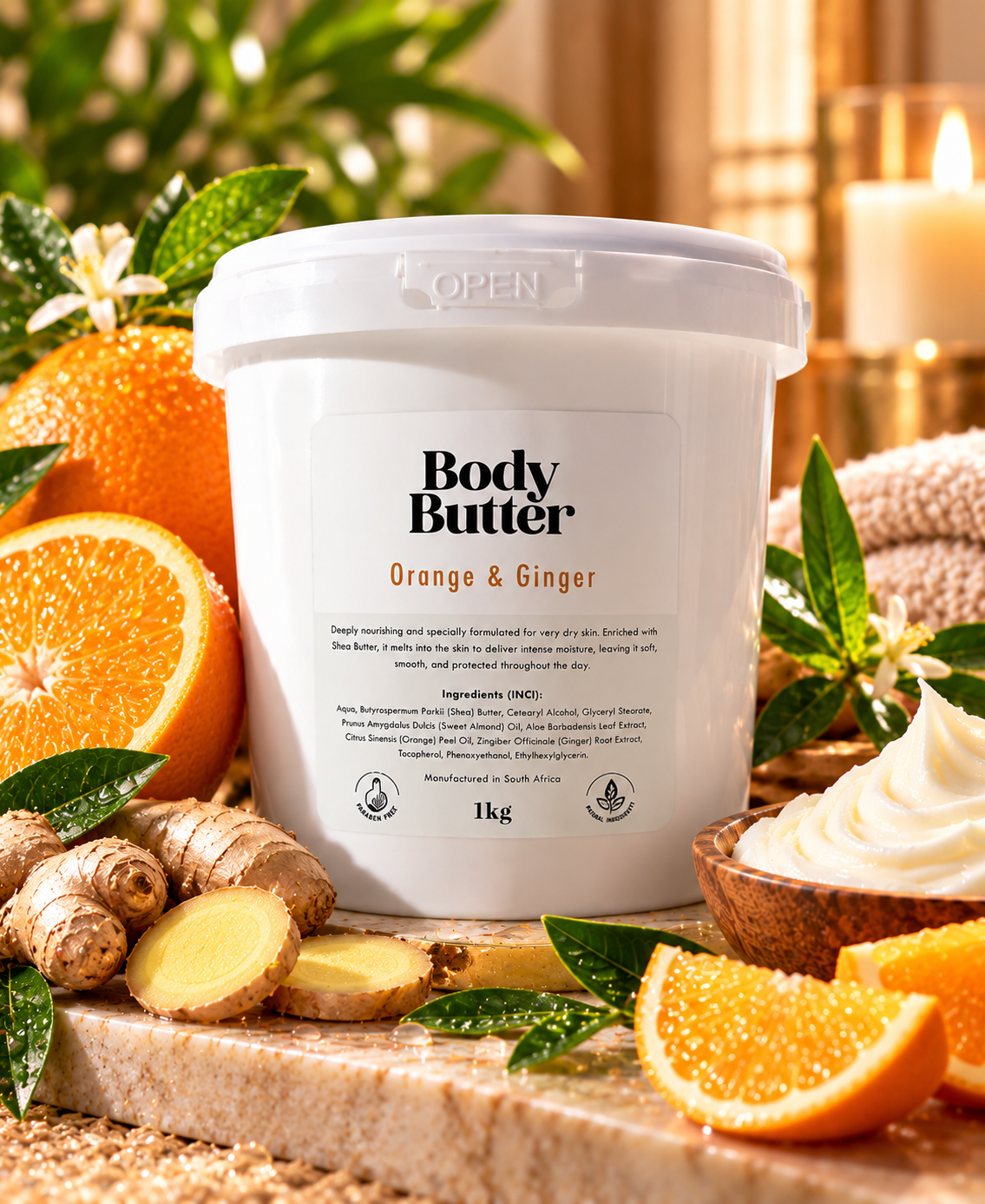 Fragranced Body Butter - 1kg
