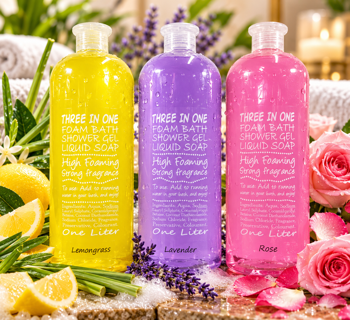 3-in-1 Liquid Soap - 1L