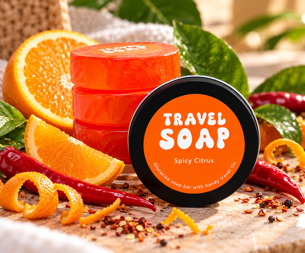 Travel Soap in Tin - 110g