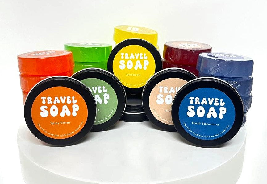 Travel Soap in Tin - 110g