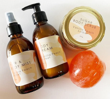 Vanilla Peach Body Cream - 200ml
