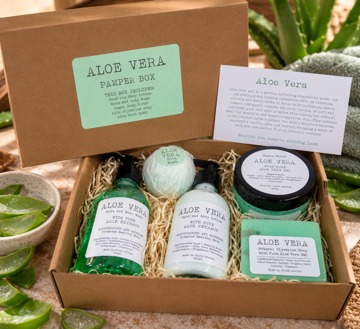 Aloe Vera Pamper Box