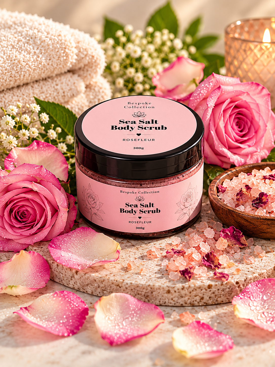Bespoke Collection - Salt Scrub - 300g