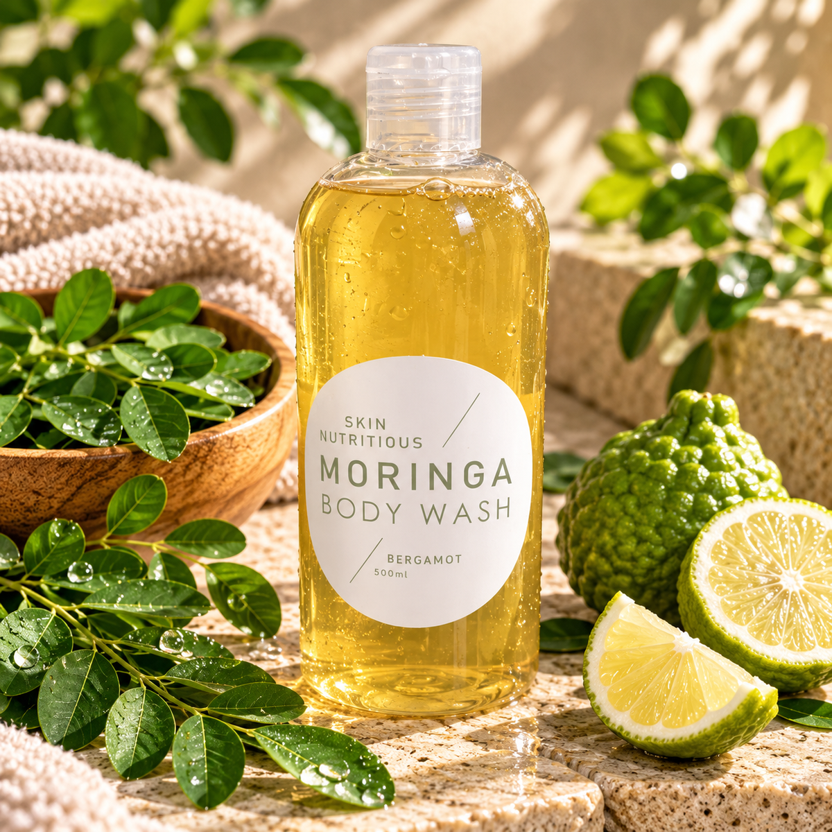Skin Nutritious Moringa - Body Wash - 500ml