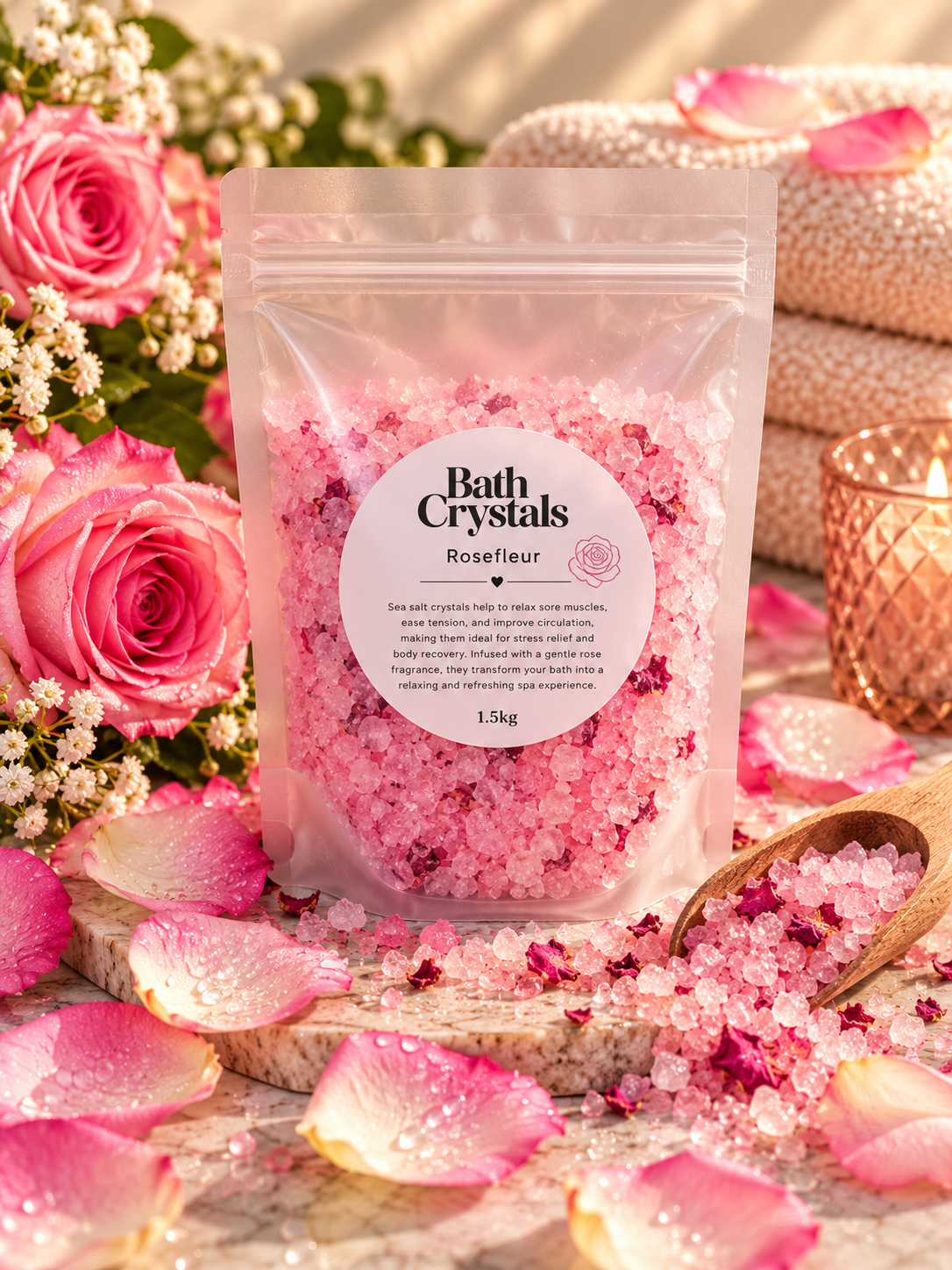 Bath Crystals - 1.5kg