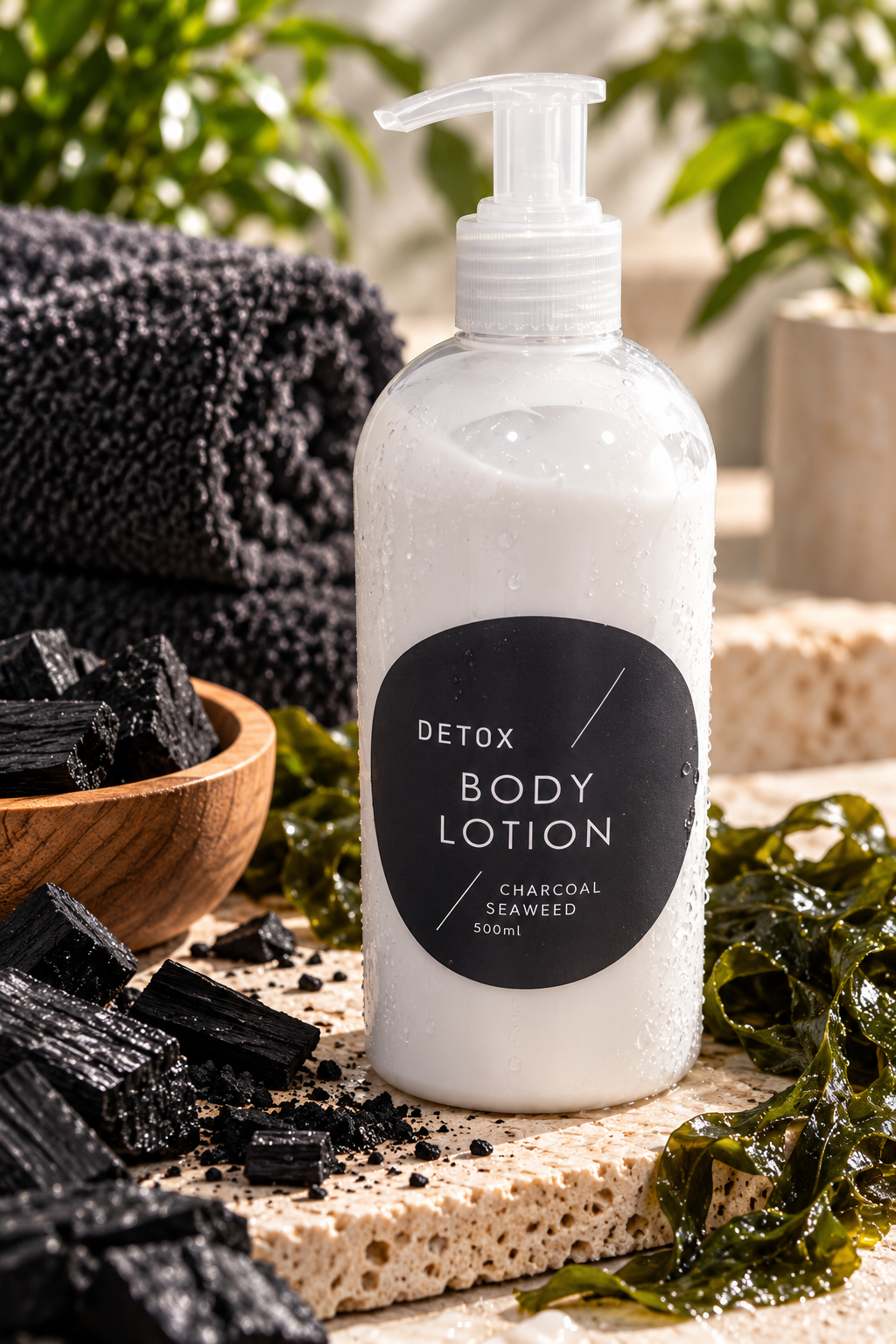 Charcoal Detox - Body Lotion - 500ml