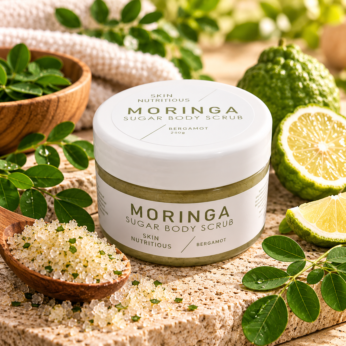 Skin Nutritious Moringa - Sugar Scrub - 250g