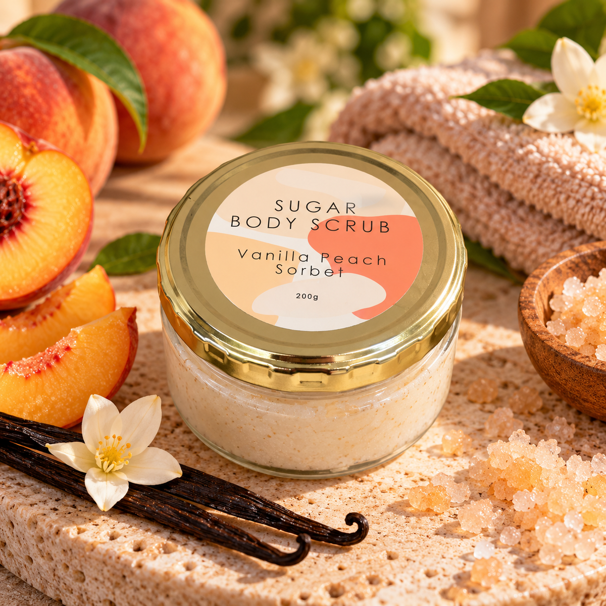 Vanilla Peach Gift Box Set