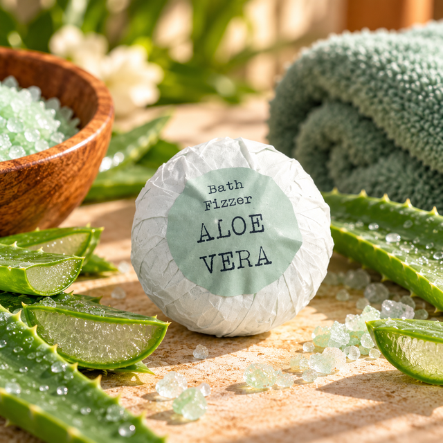 Aloe Vera Extract - Bath Bomb – LMJ Essence & Bloom