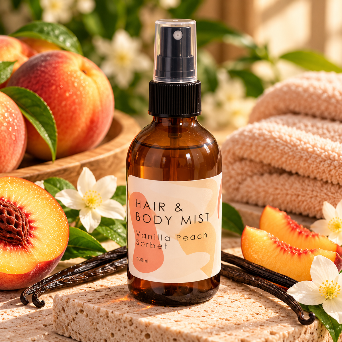 Vanilla Peach Gift Box Set