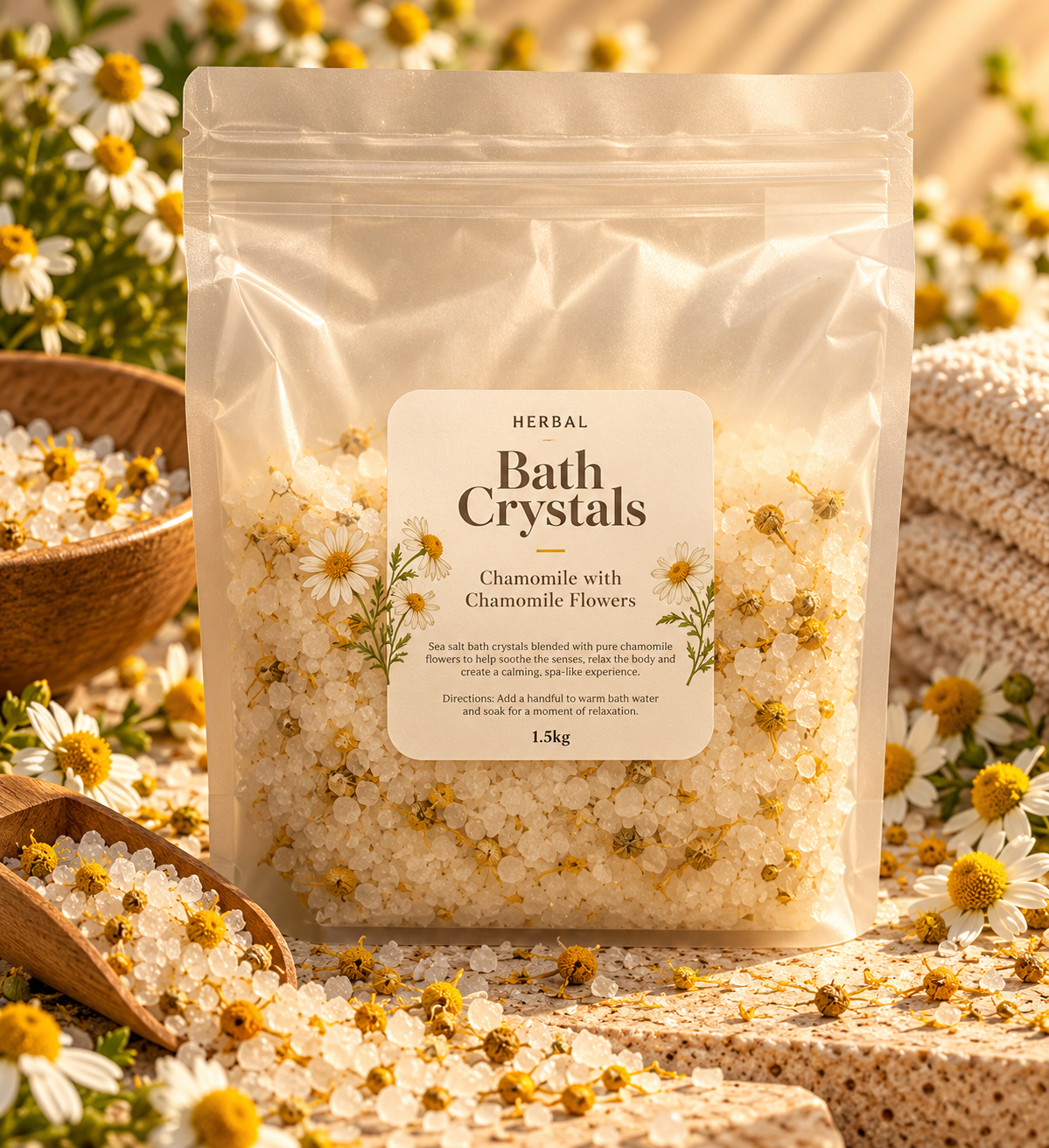 Herbal Bath Crystals - 1.5kg