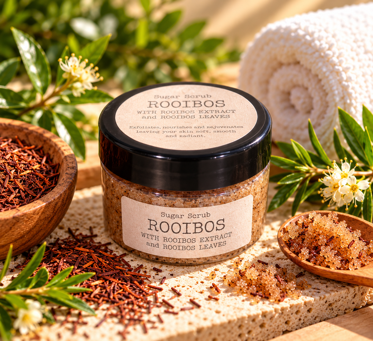Rooibos Extract - Sugar Scrub - 250g
