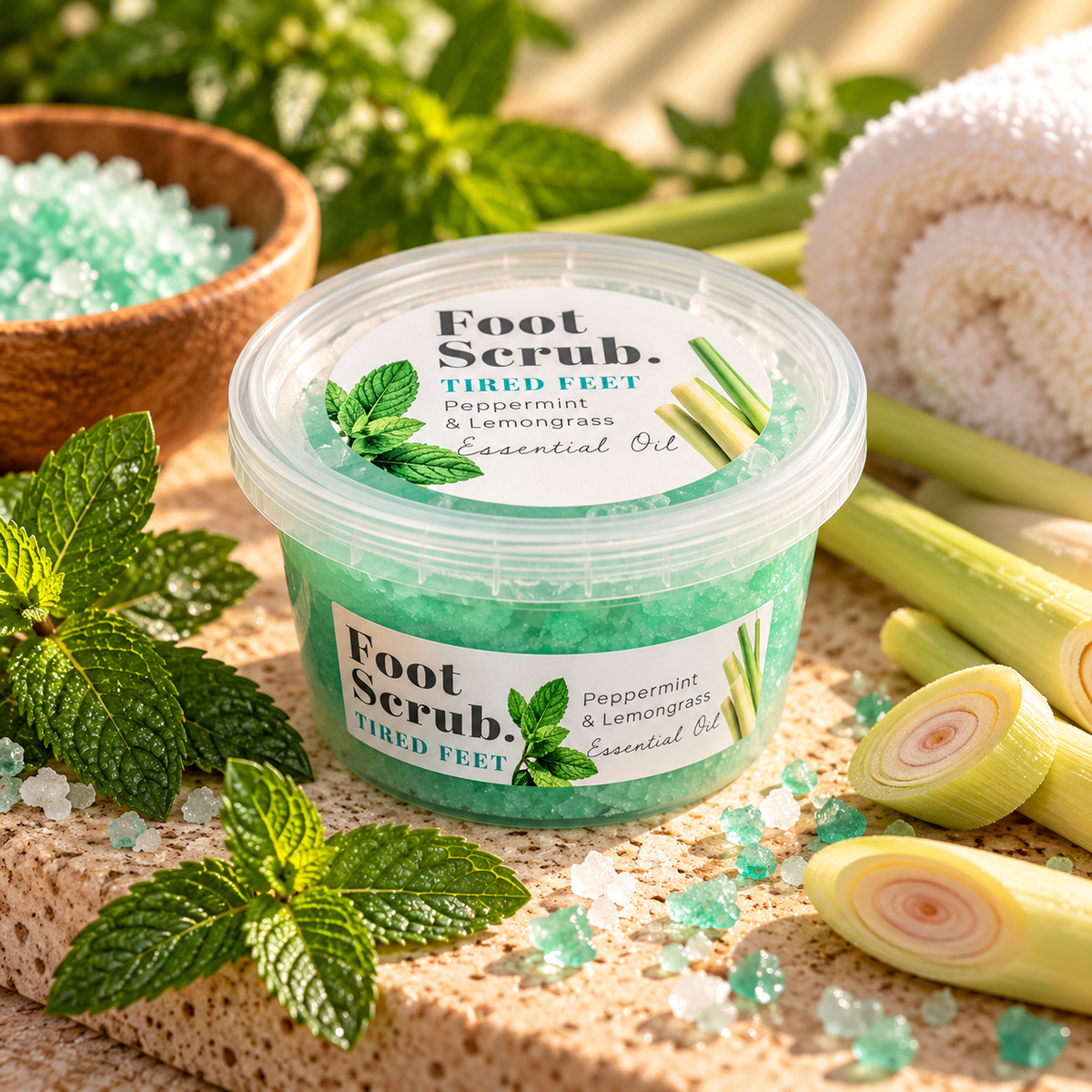 Foot Sugar Scrub - 300g