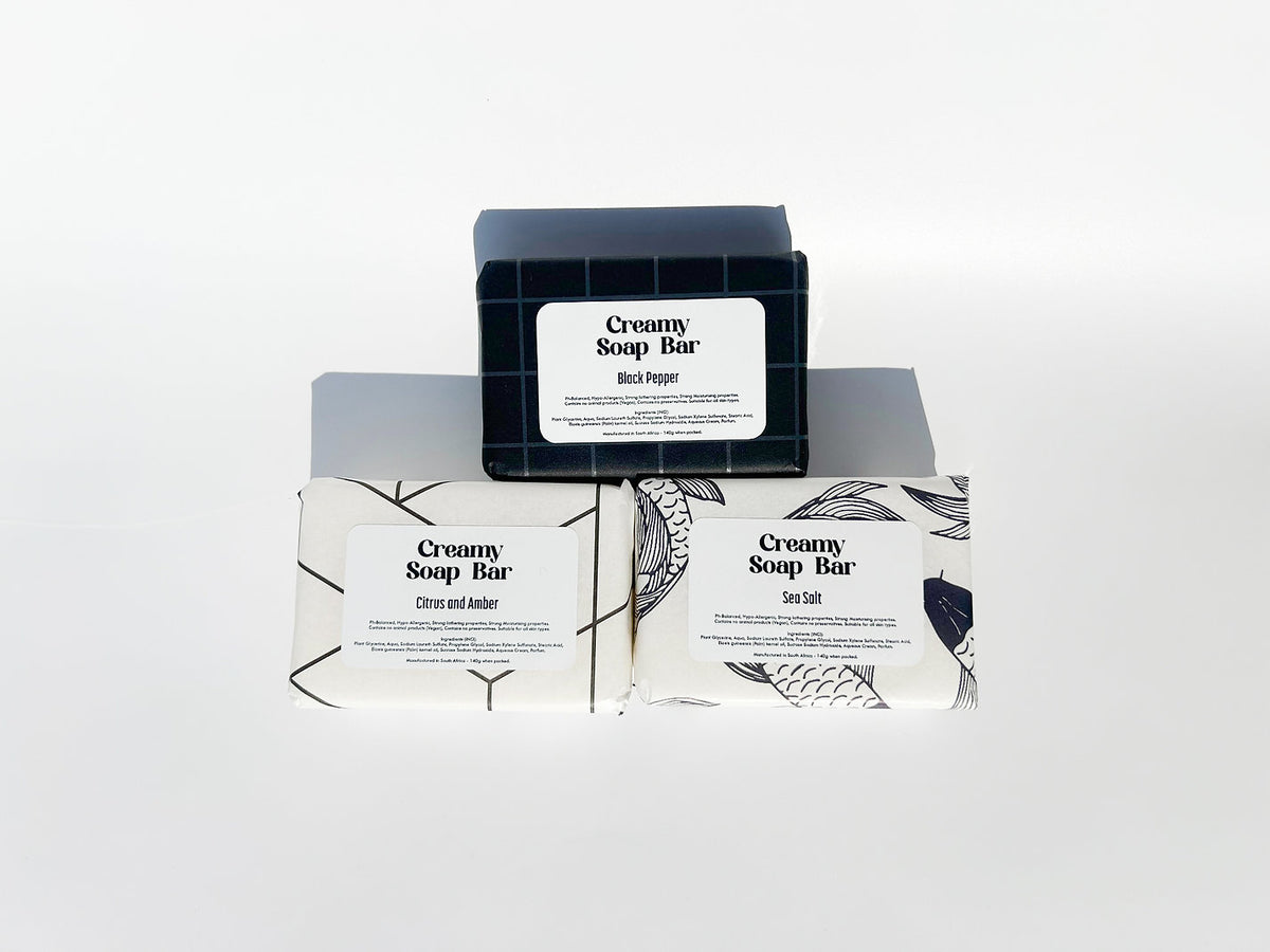 Mens Creamy Soap Bar - 140g
